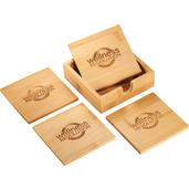 Bamboo Coaster Set 27