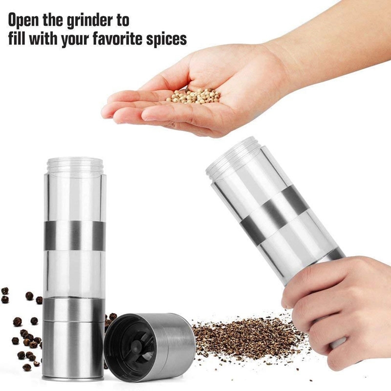 Custom 2 in 1 Salt and Pepper Grinder 5