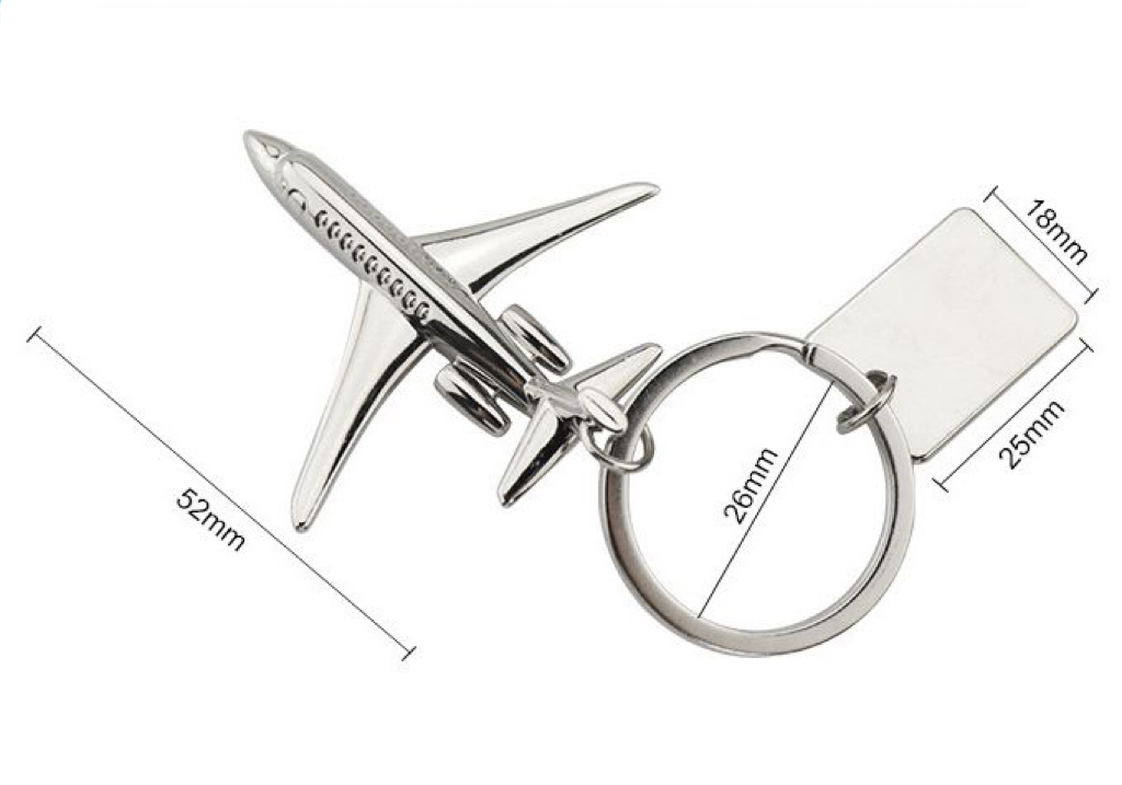 Airplane Keychain 1