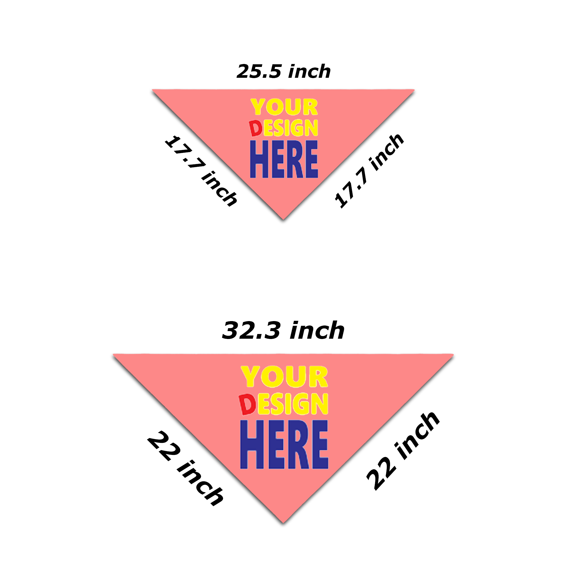 Customizable Pattern Size Pet Drool Towel 3