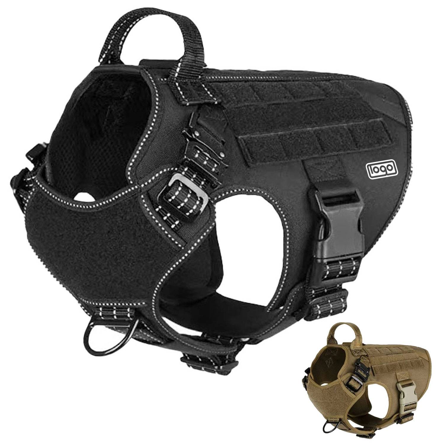 Explosion Proof Charging Tactical Dog Vest 7