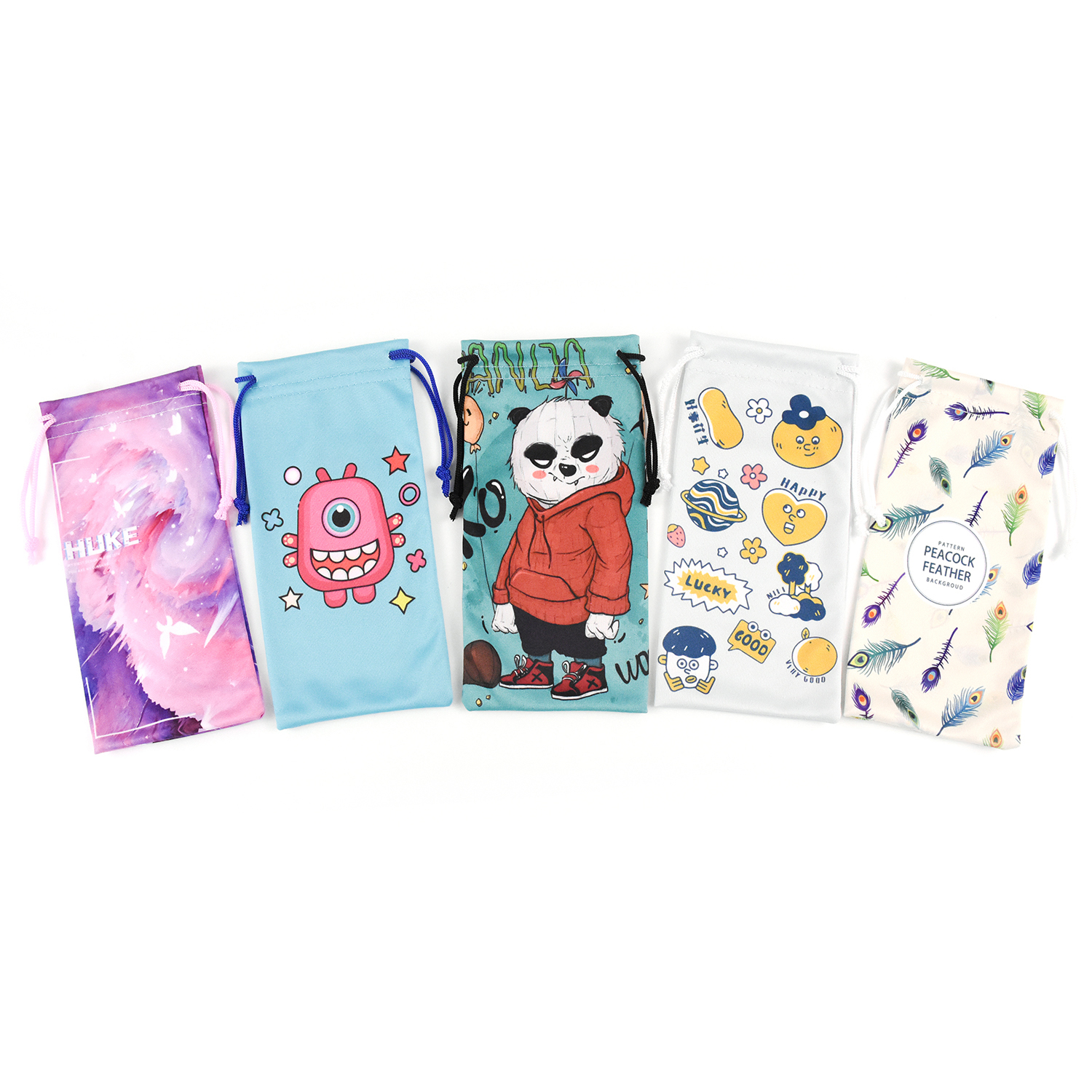 Drawstring Multifunctional Microfiber Pouch 8
