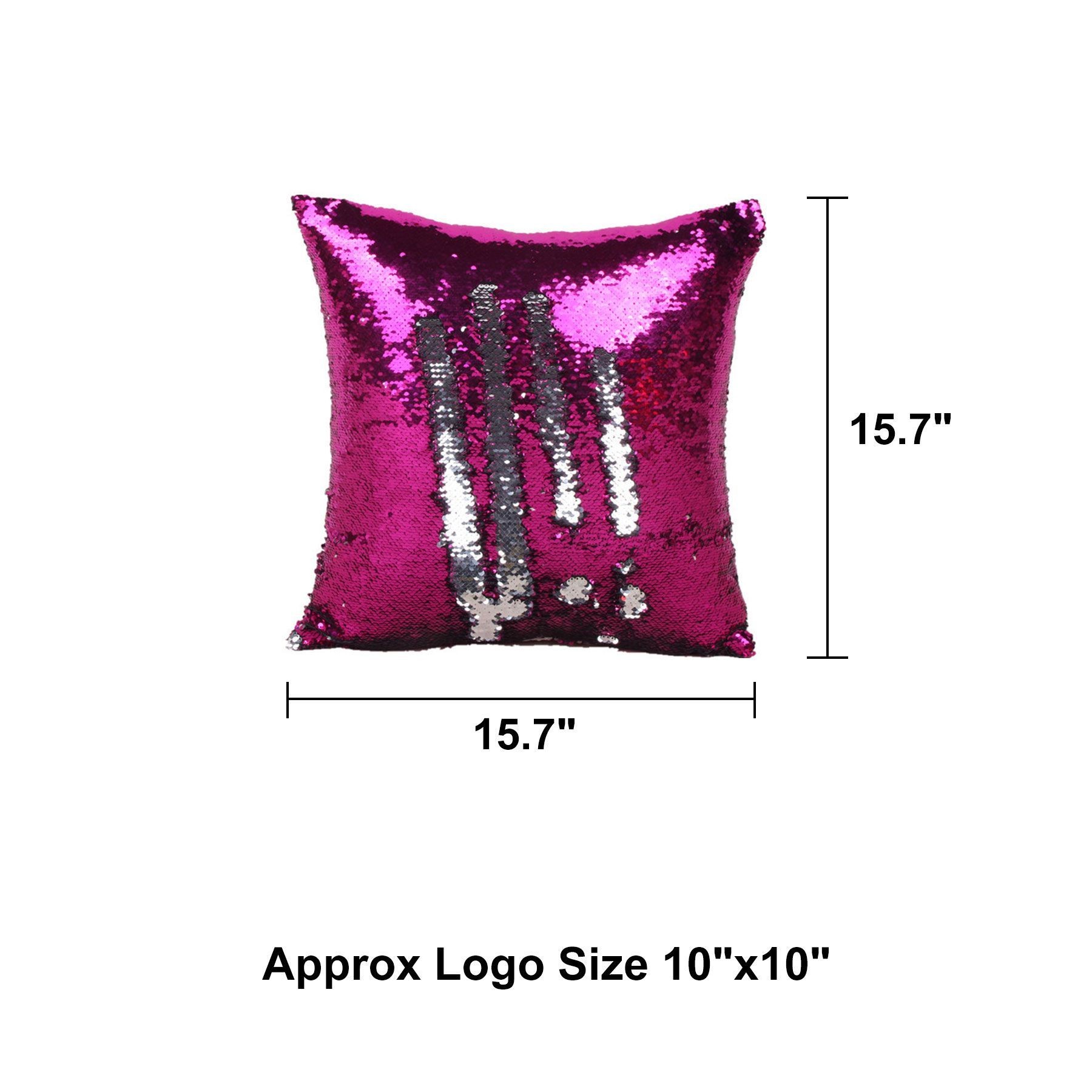 Sequins Throw Pillow Case 2