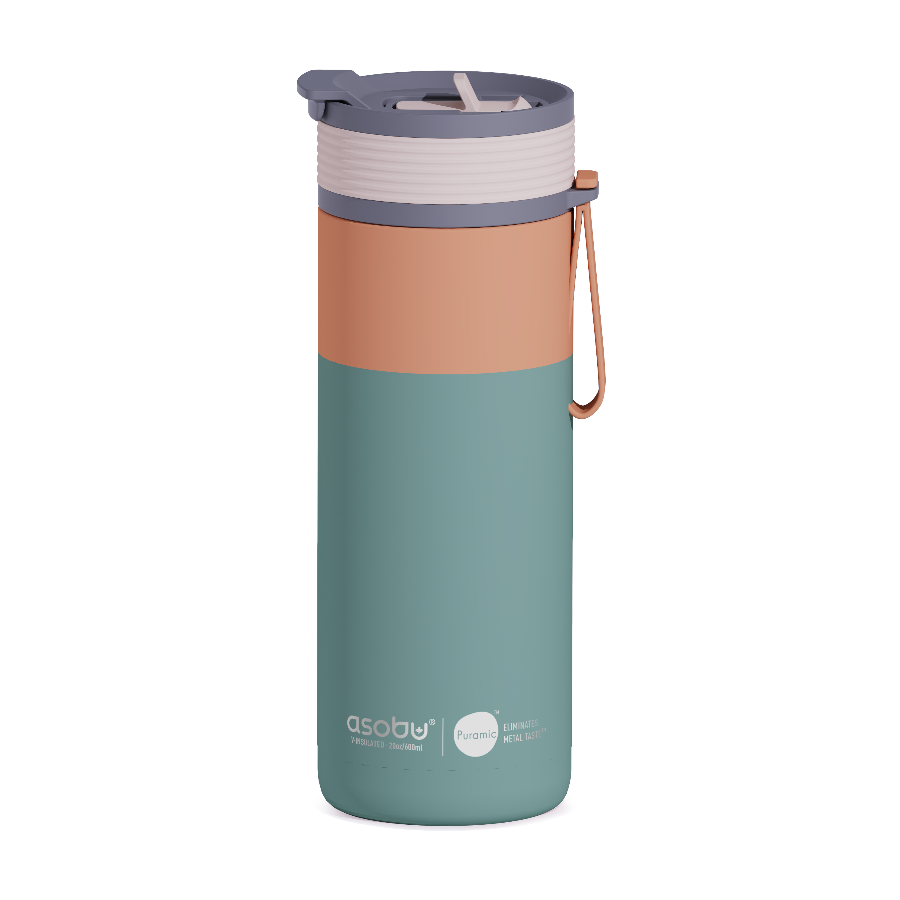 20 Oz. Aspen Insulated Tumbler with 2 in 1 Lid for Hot and Cold Drinking 1