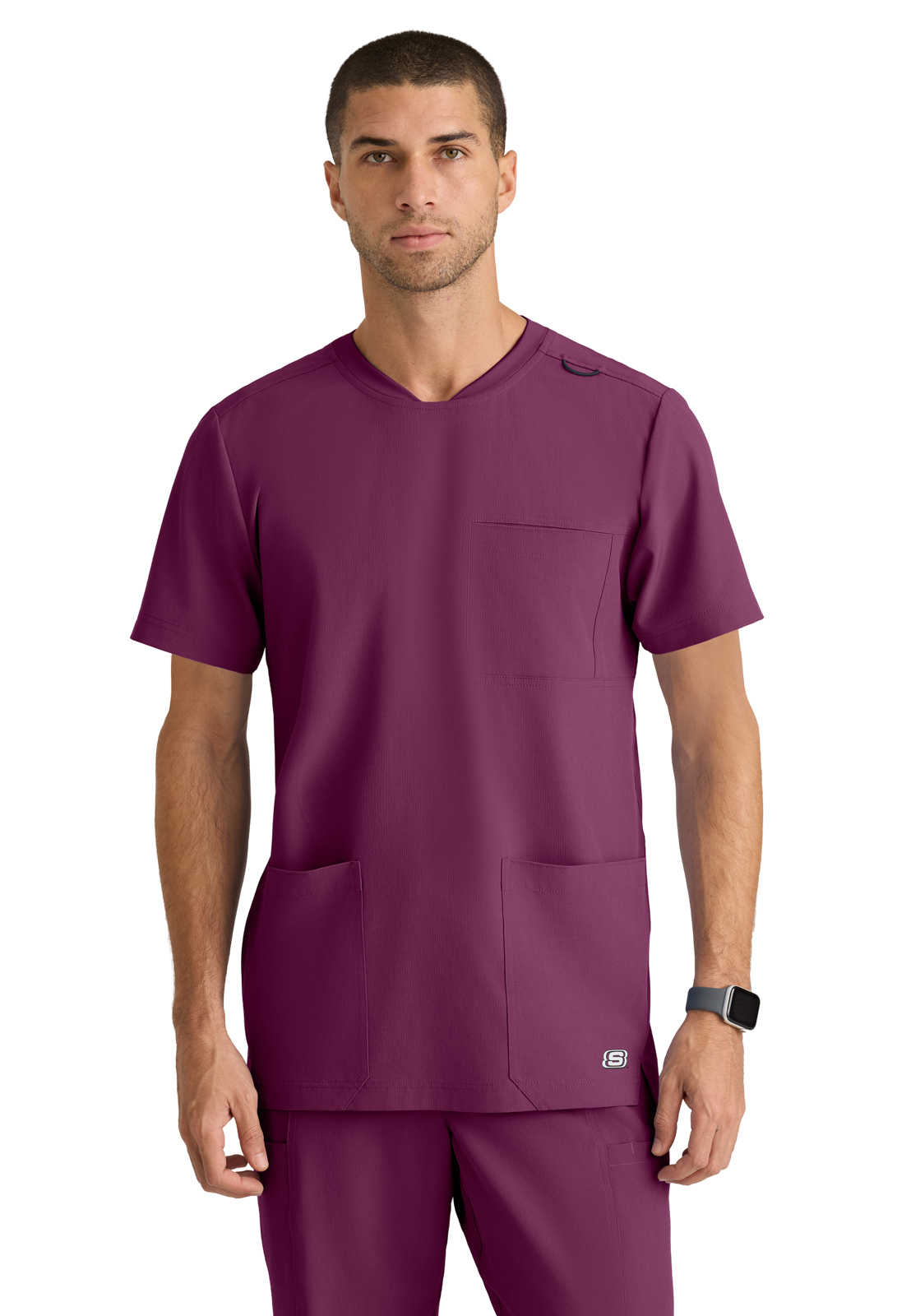 Skechers - Men's Three-Pocket Round Neck Thesis Scrub Top 22