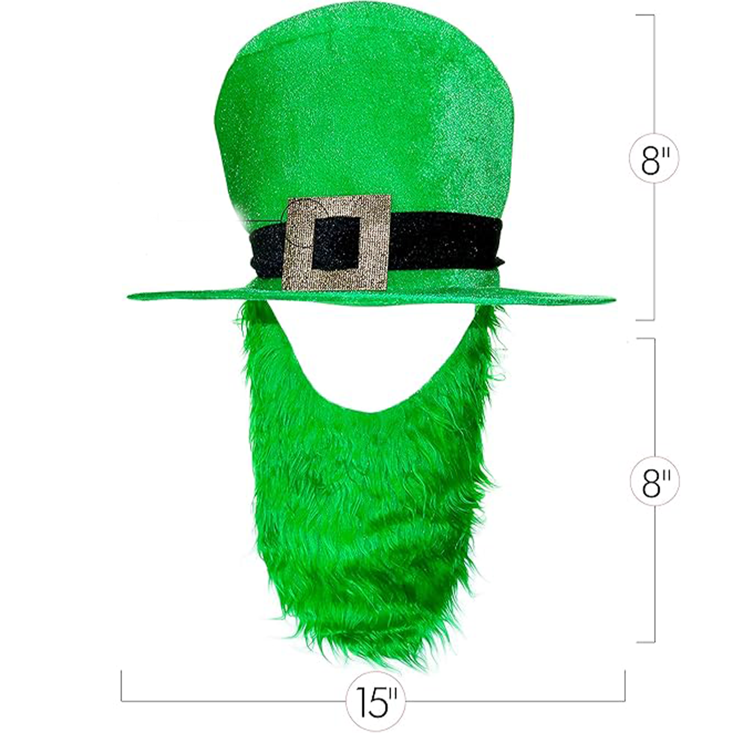 St Patricks Day Beard Hat 4