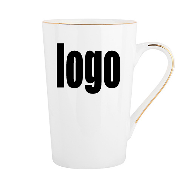 Creative Gold Line Couple Ceramic Bone China Mug 4