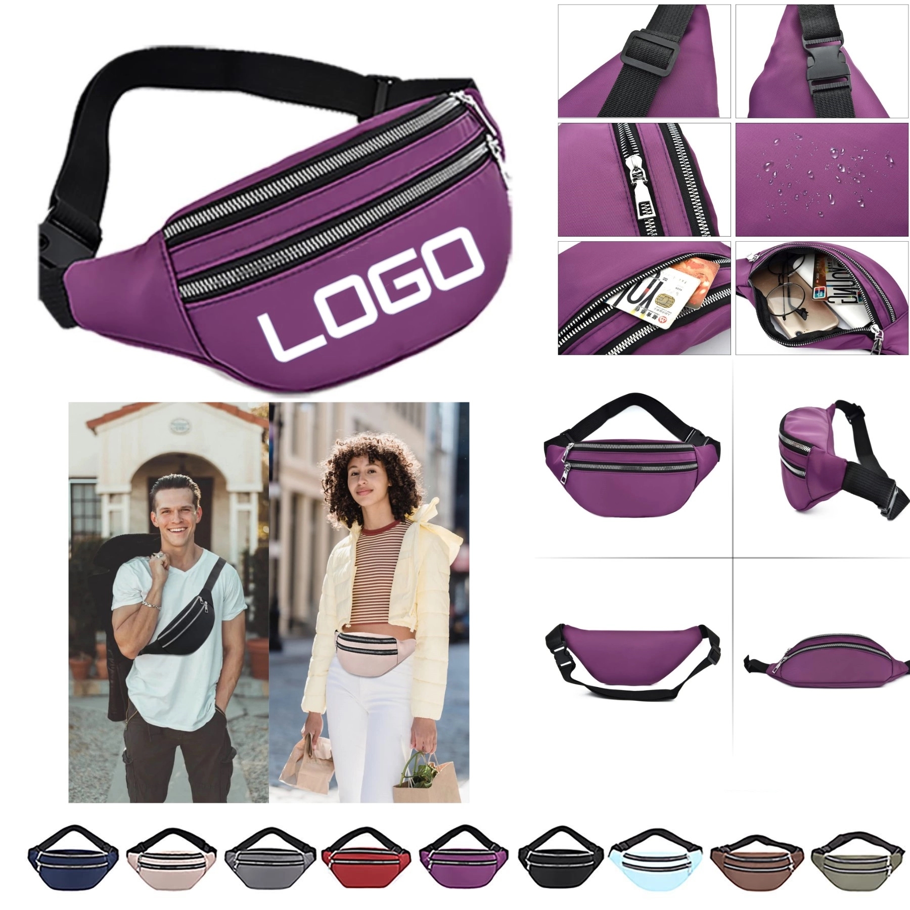 Waterproof Sports Waist Bags 1