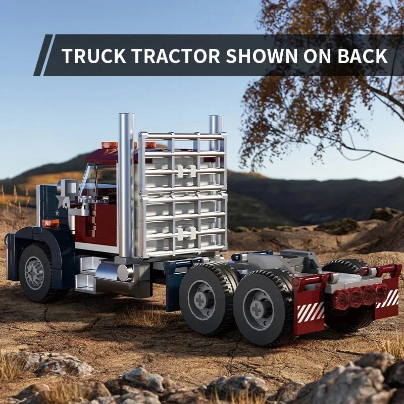 Buildifull Blocks Set - Freight Truck Tractor Head 6