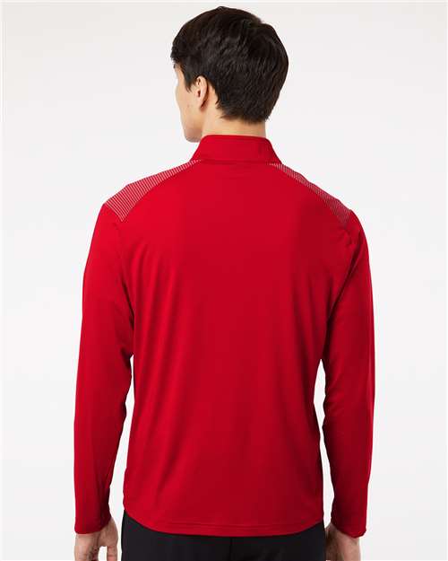 Men's Ultimate365 Lightweight Shoulder Stripe Quarter-Zip Pullover - A520 17