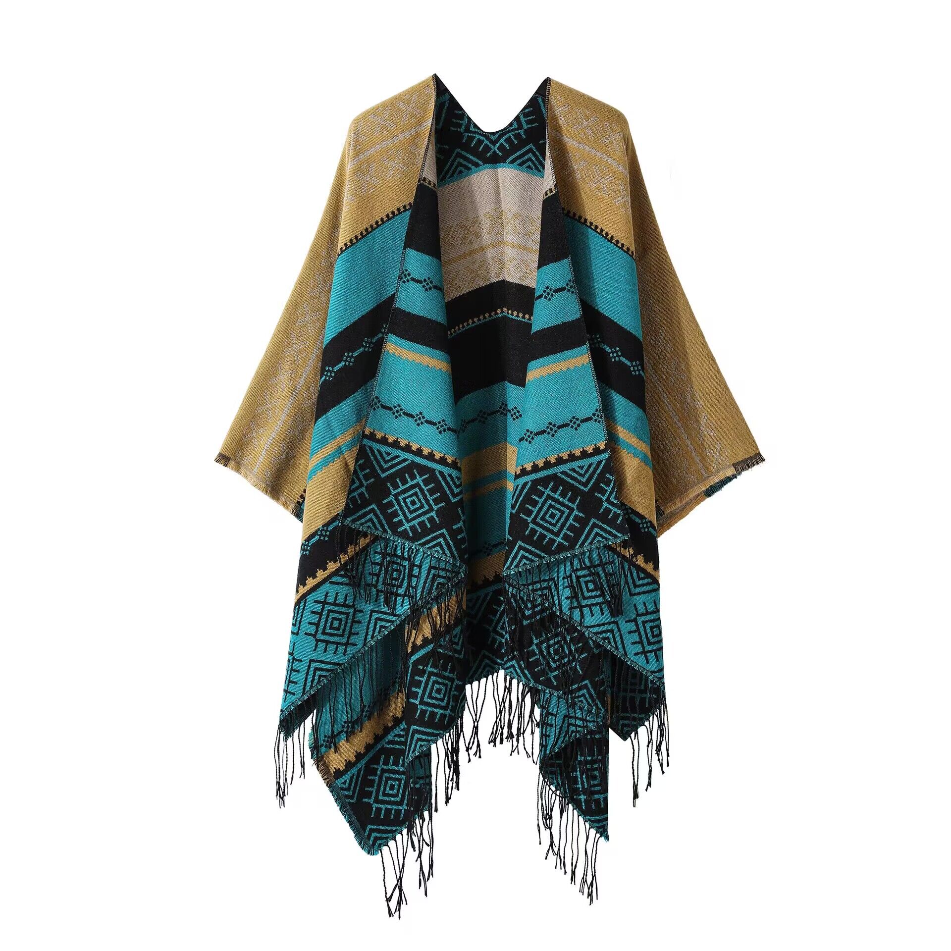 Ethnic Style Comfortable Breathable Durable Cape 2