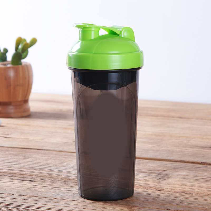 Eco friendly Custom Logo Slim Plain Gym Sports Plastic Fitness Protein Shaker Bottle Cups With Logo 2
