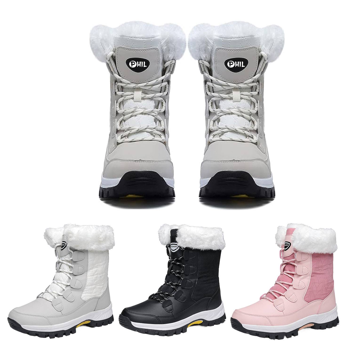 Snow cotton mid-calf Boots 1