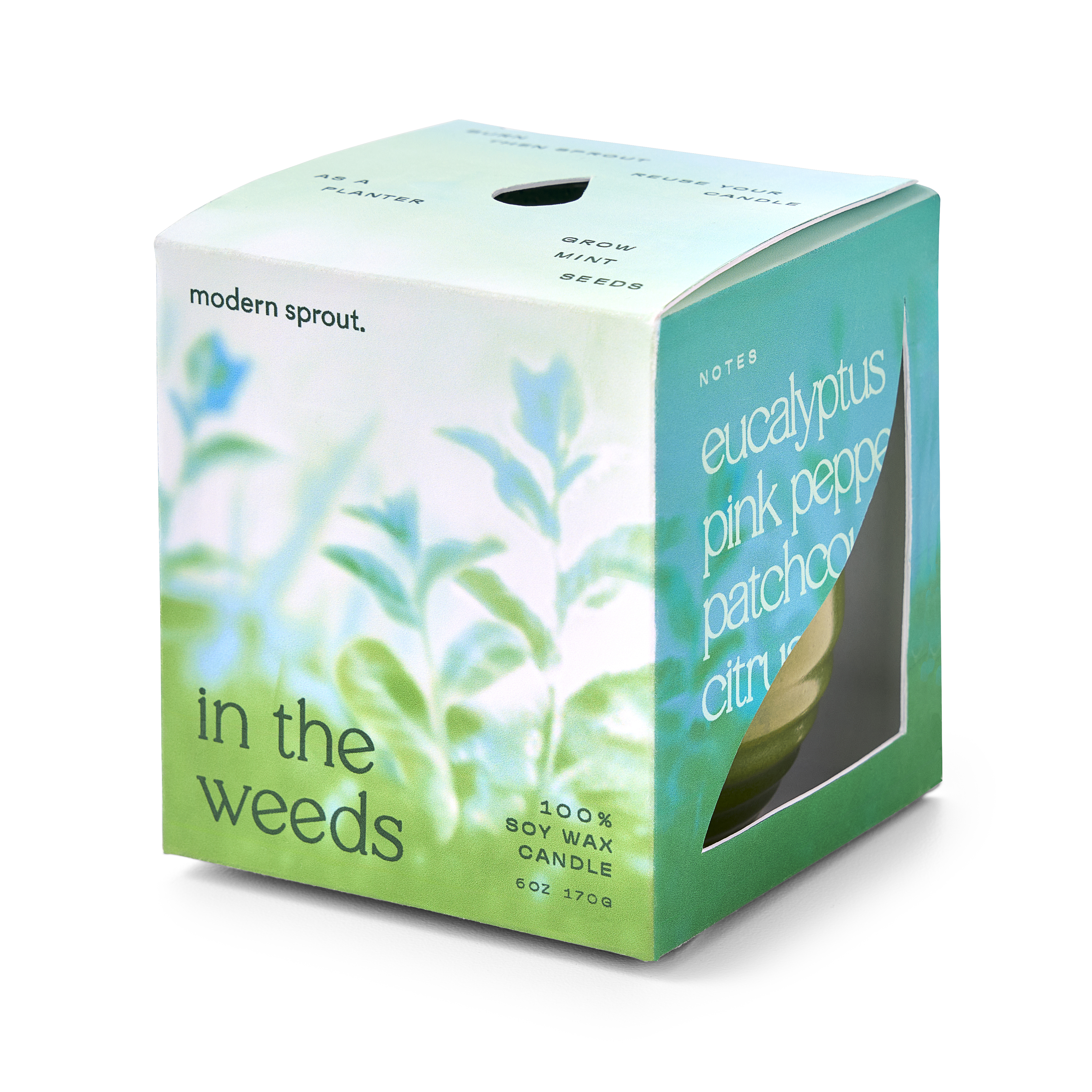 Modern Sprout® Garden Vibes Candle/Planter 46