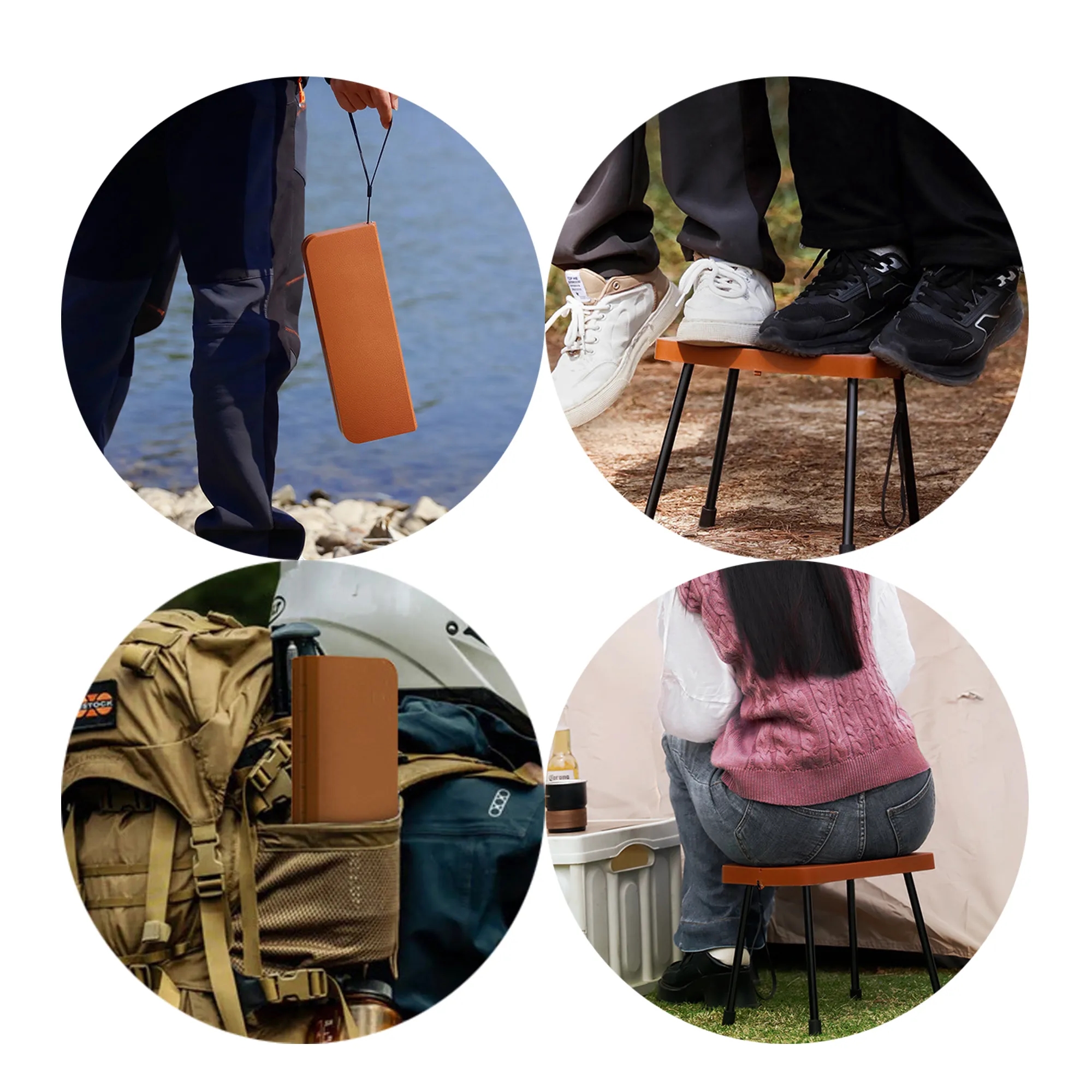 Custom Logo Aluminum Alloy Portable Foldable Outdoor Chair 4