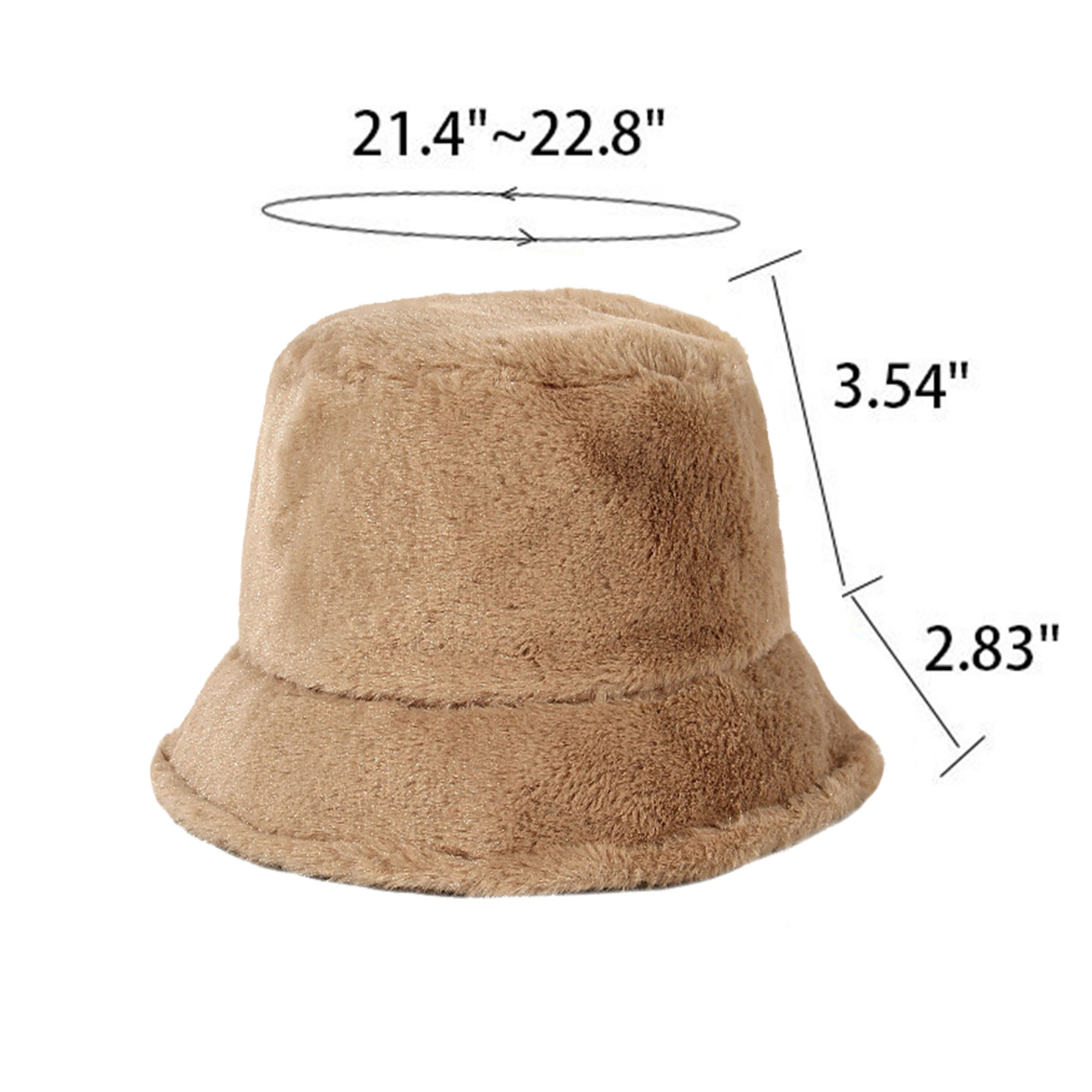 Plush Sherpa Lined Bucket Hat 4