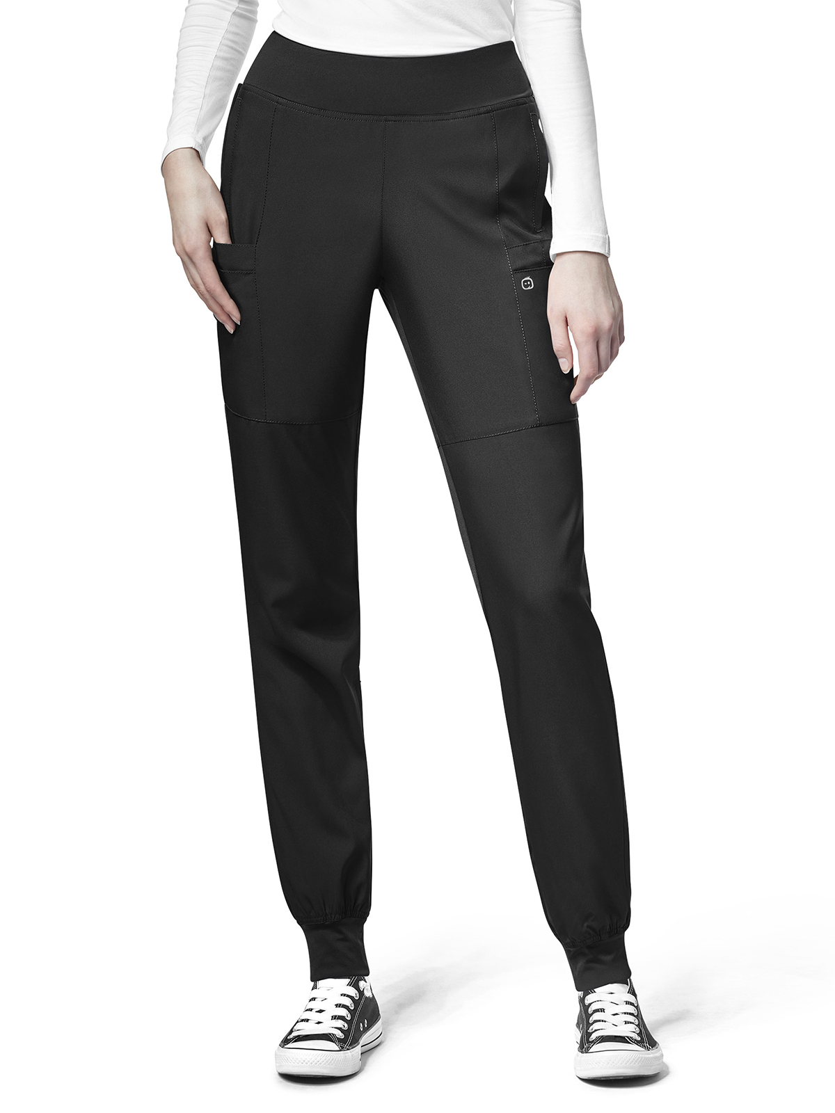 W123 Women's Eight-Pocket Comfort Waist Pant