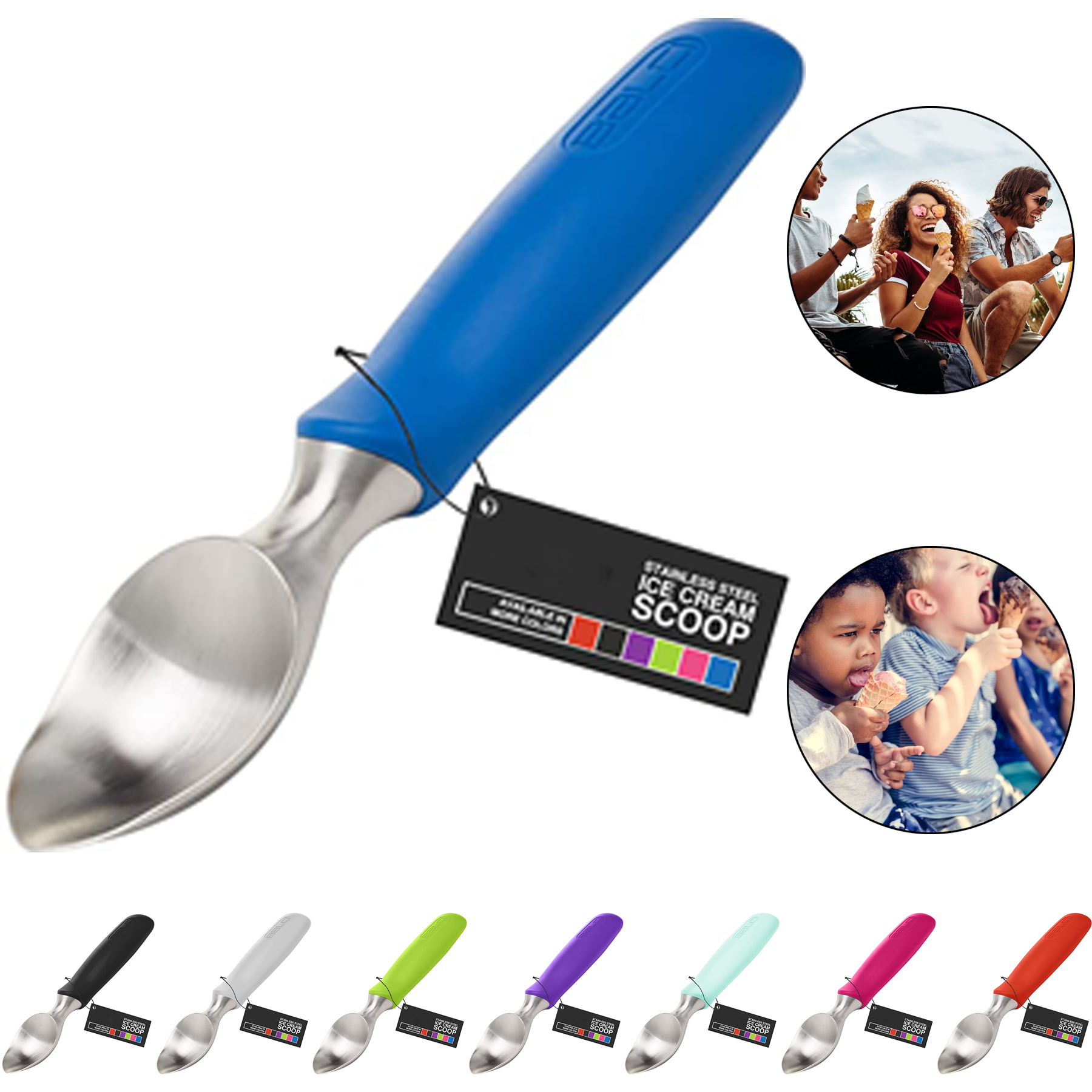 Heavy Duty Stainless Steel Ice Cream Scooper 2
