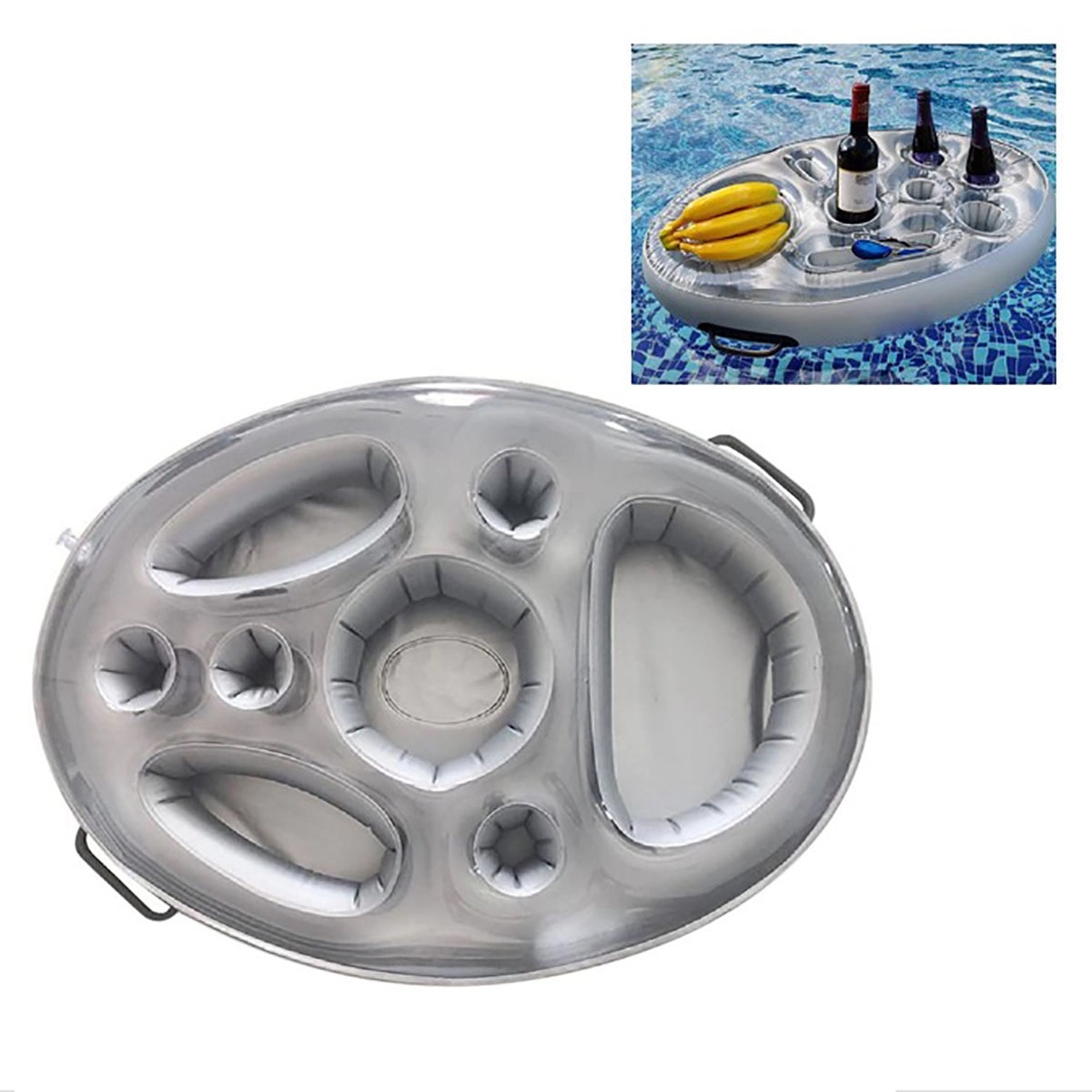 Inflatable Floating Drink Holder 1