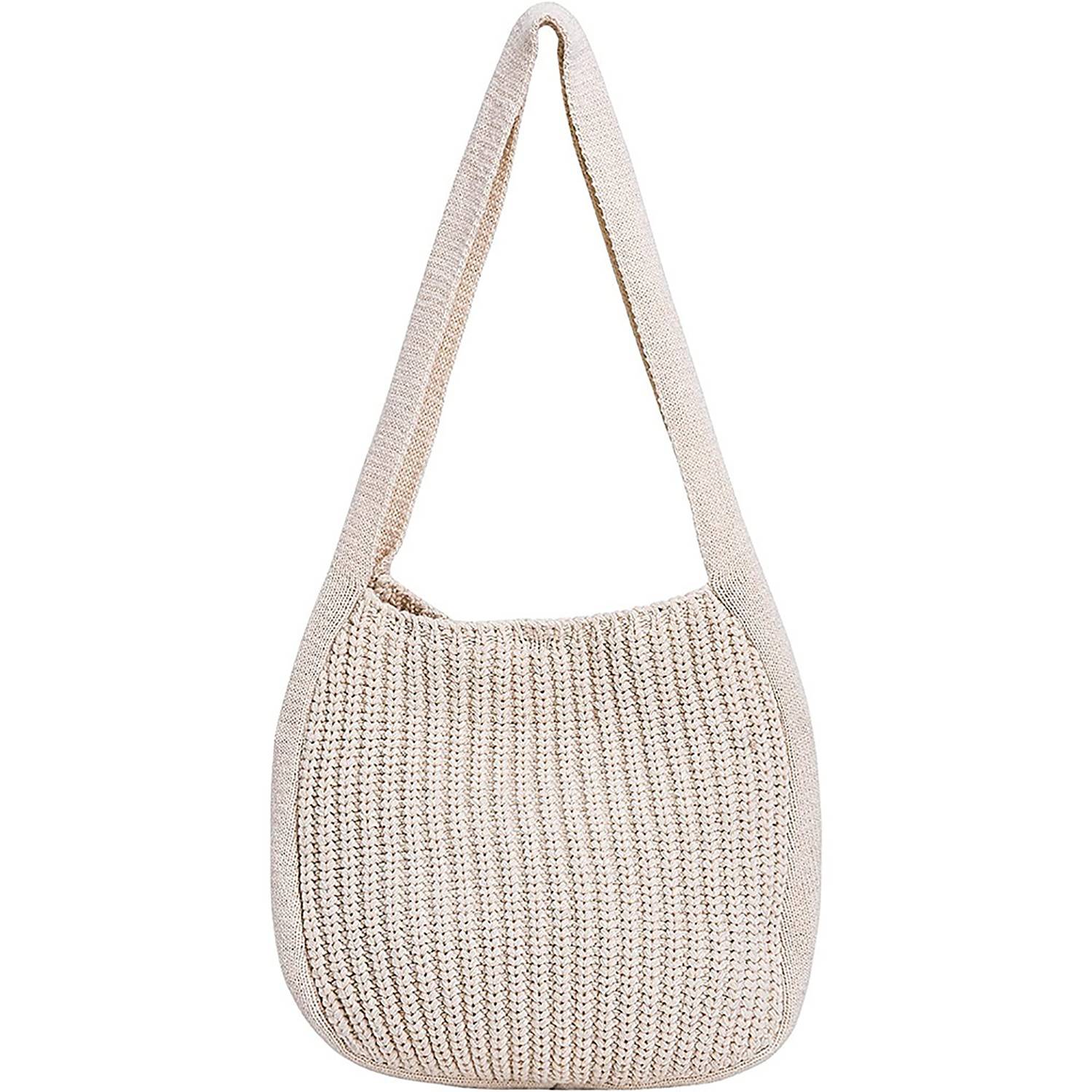 Lightweight Vintage Style Woven Crossbody Bag 2