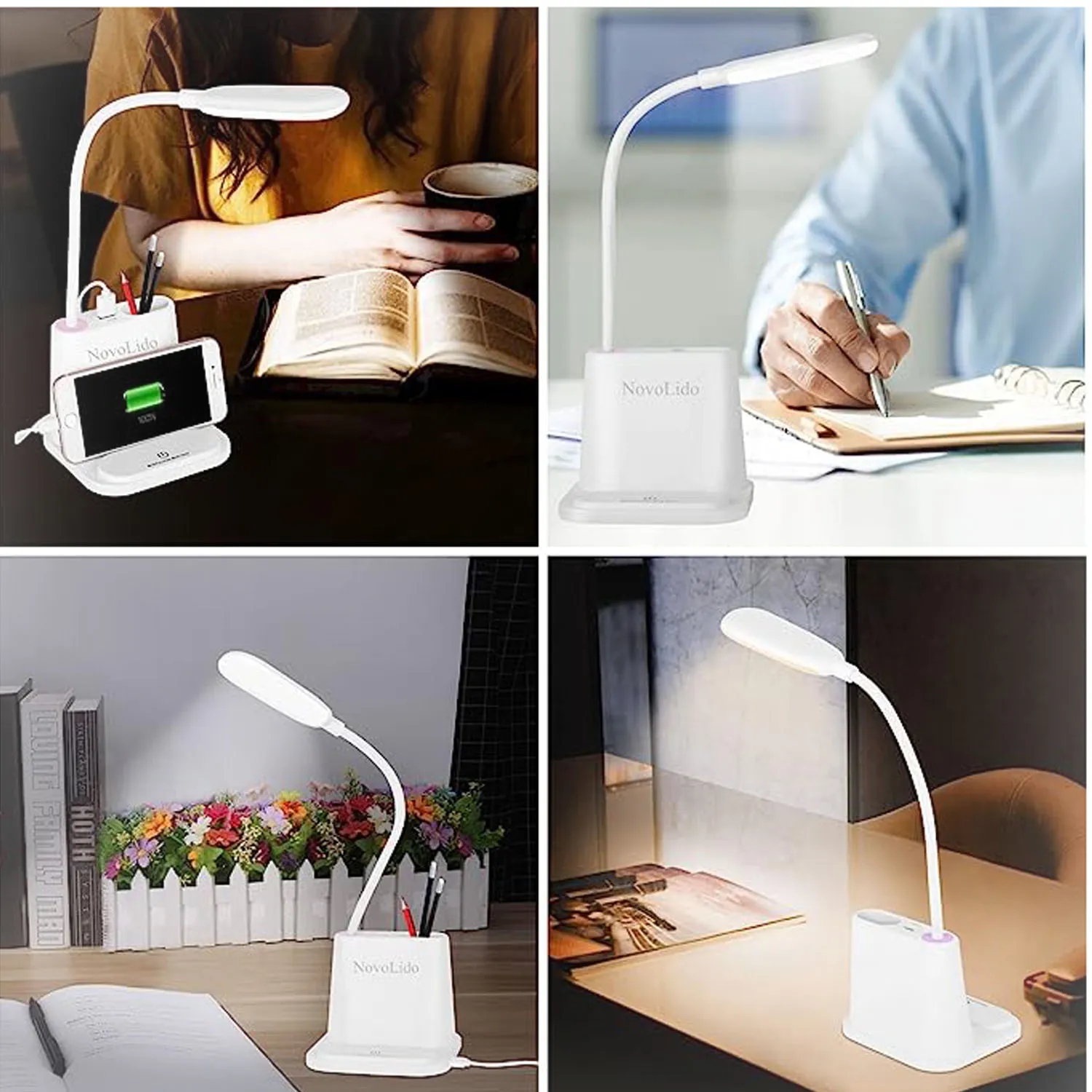 Multi-Functional Fan Usb Pen Holder Lamp 4