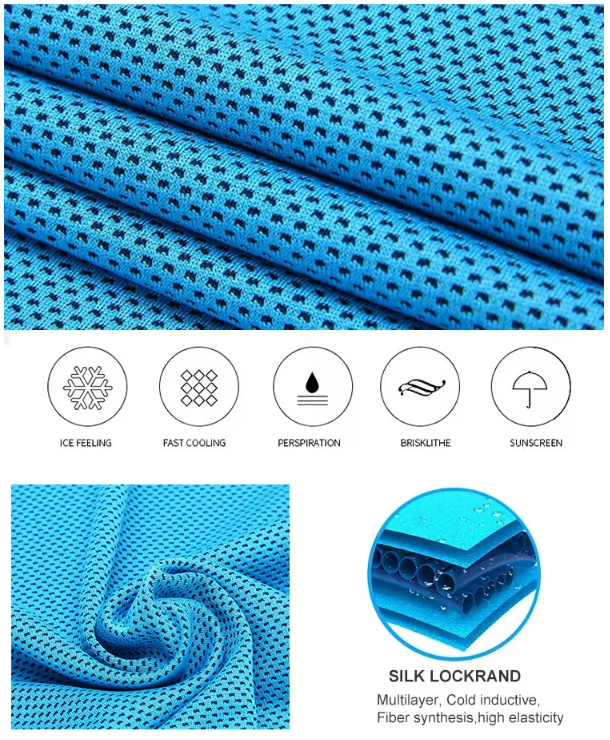 Super Dry Cooling Towel With Silicone Case 4