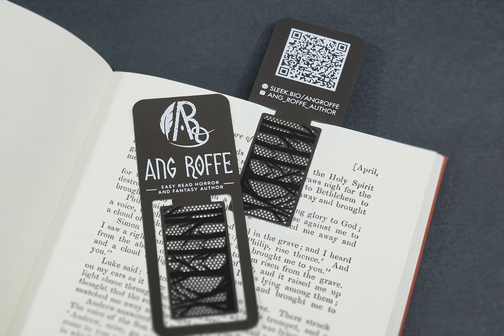 Metal Bookmarks, custom desk accessory with logo imprint 14