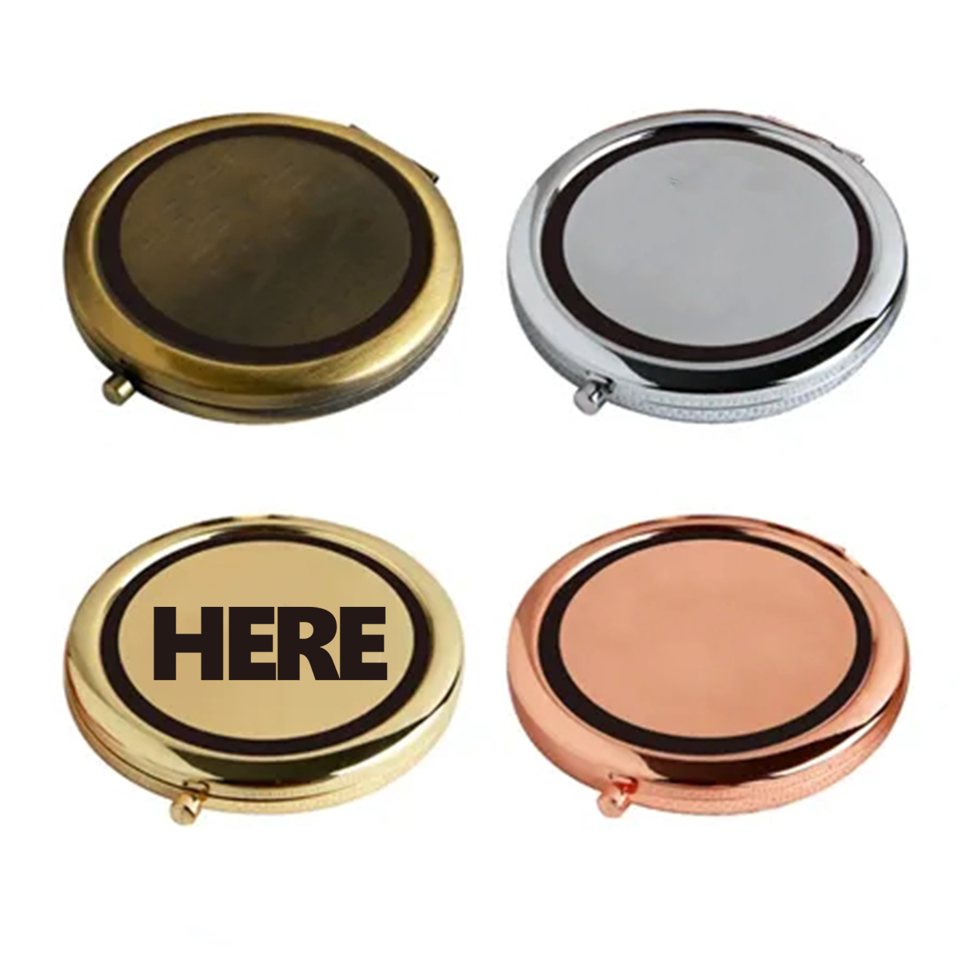 Foldable Handheld Makeup Mirror 2