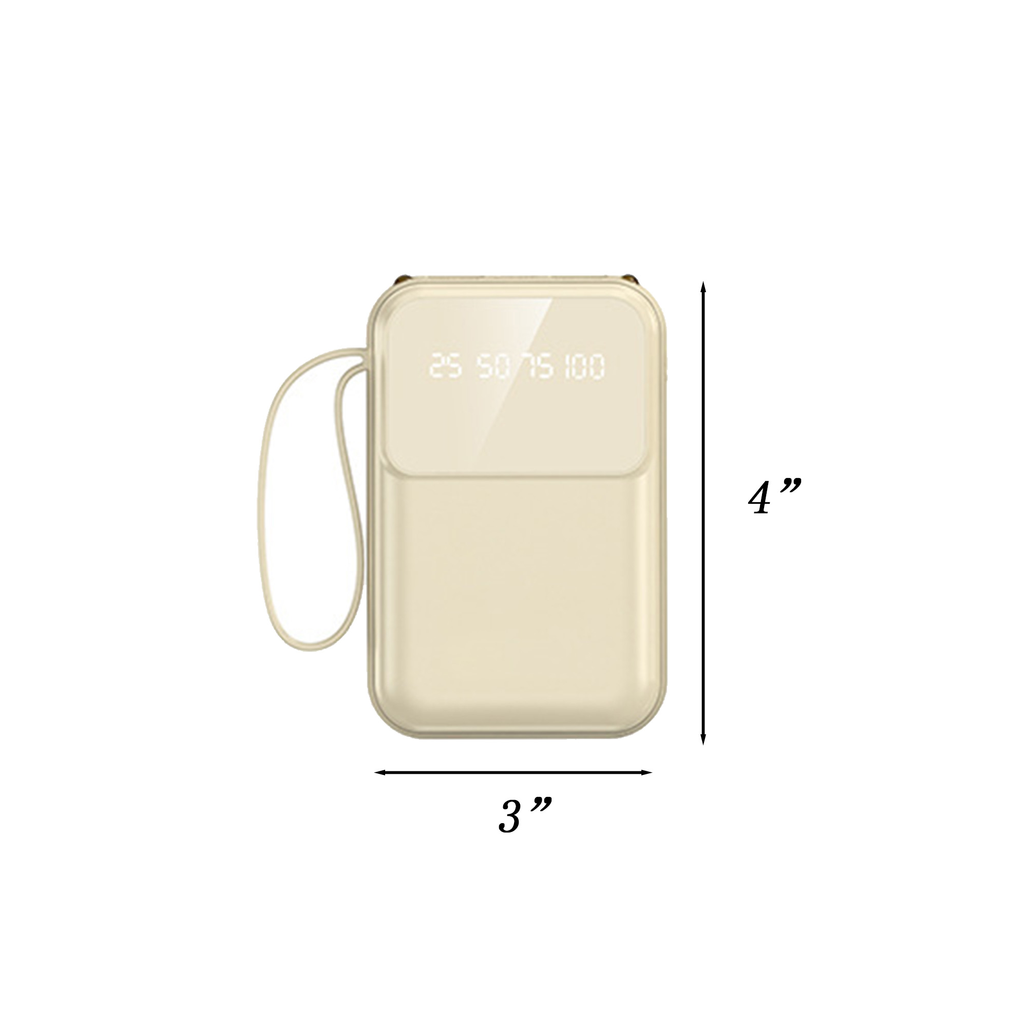 10000mA Four-Wire Mobile Power Supply 1