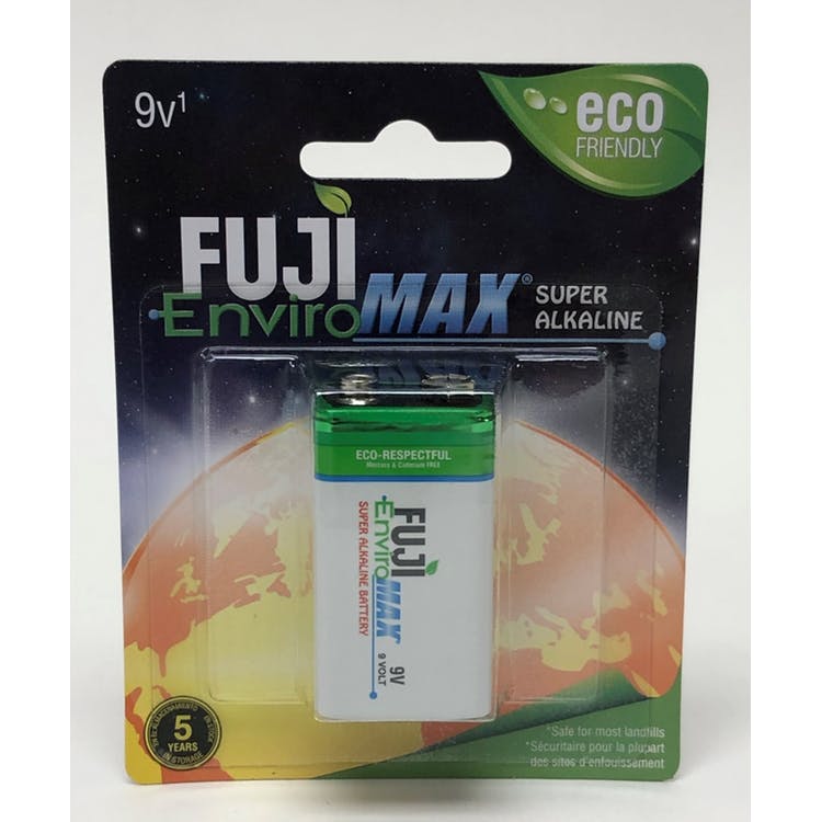 Fuji Enviromax Super Alkaline 9V Battery - Single Pack 2