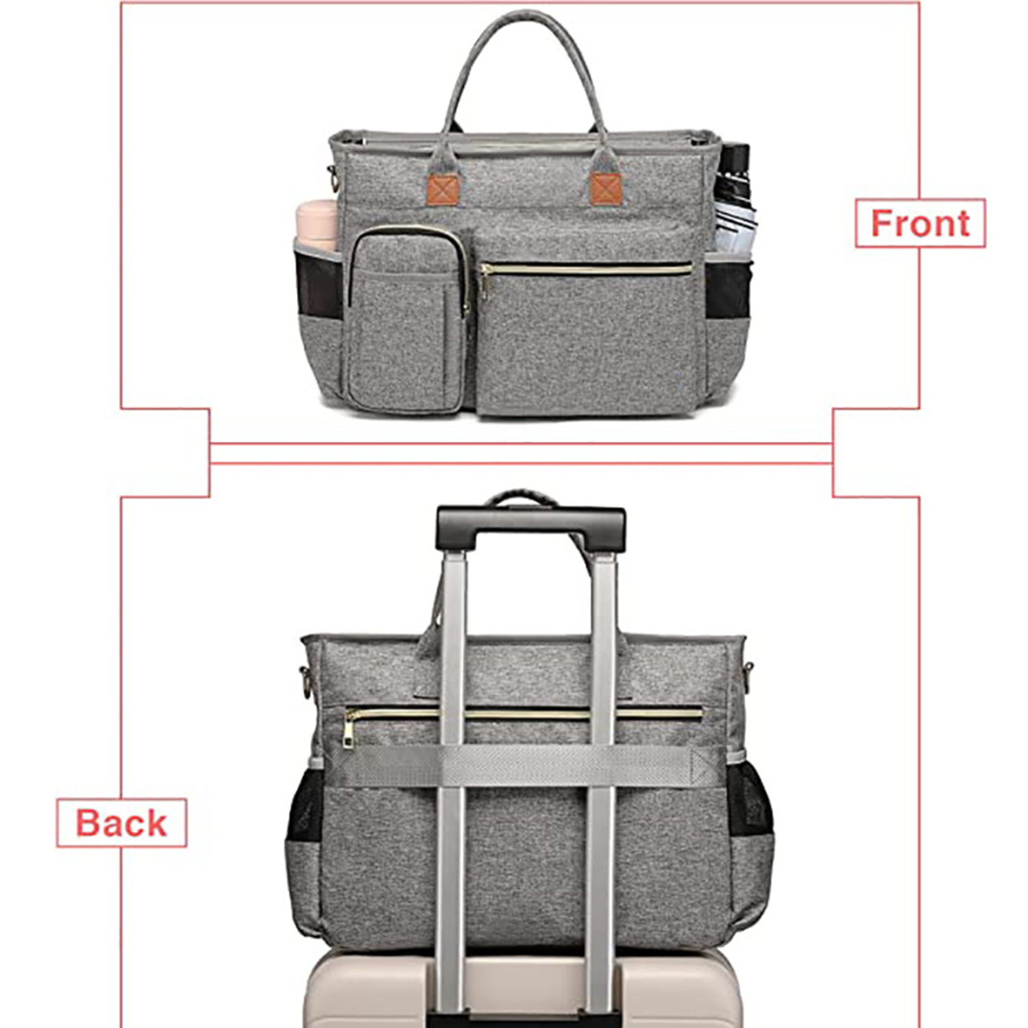 Waterproof Middle Mommy Travel Bag 2