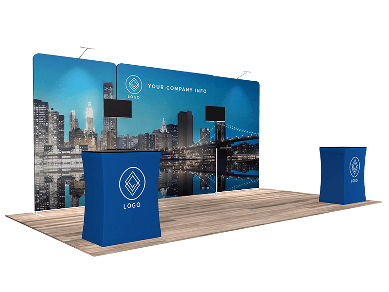Quick N Fit Trade Show Display Booth 1209