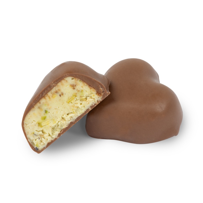 Milk Chocolate Dubai Heart- 0.70oz 6