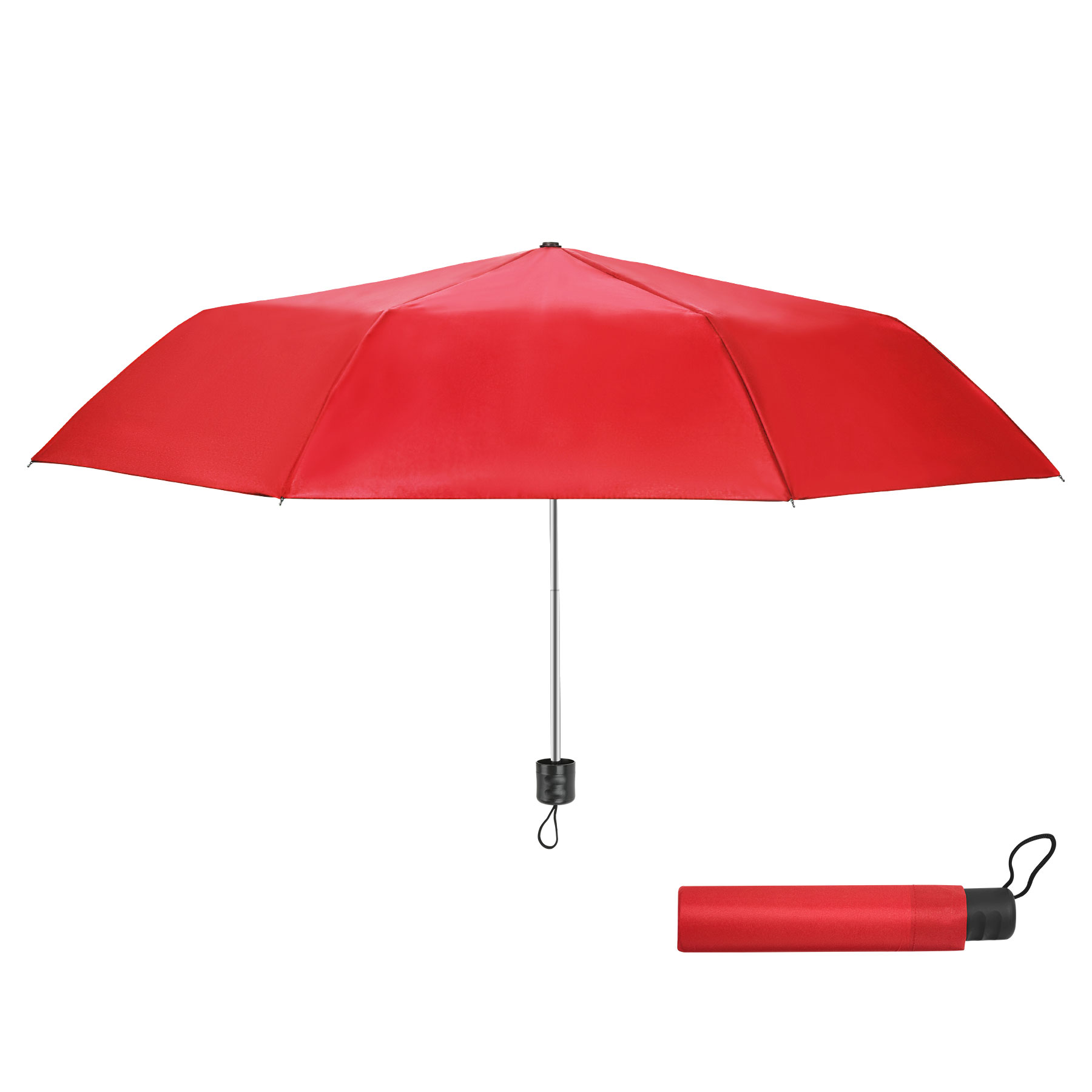 42" Arc Manual Open Compact Folding Umbrella 5