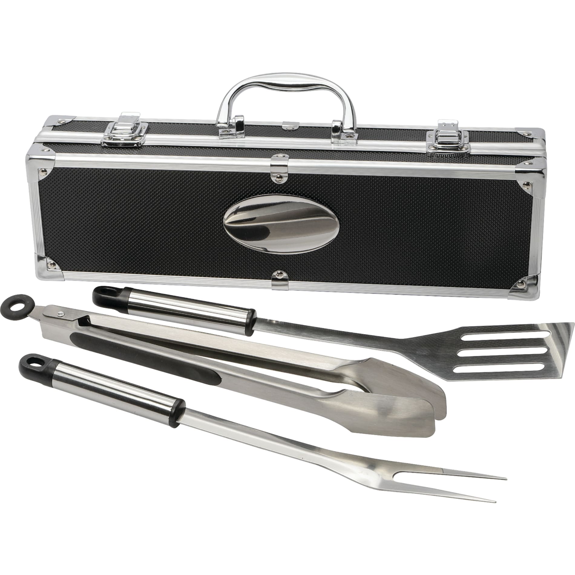 3 Piece BBQ set in Aluminum Case 7