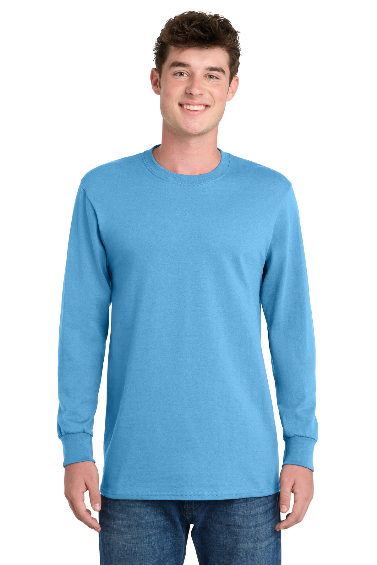 Port & Co Tall Long Sleeve Essential Tee. PC61LST 164