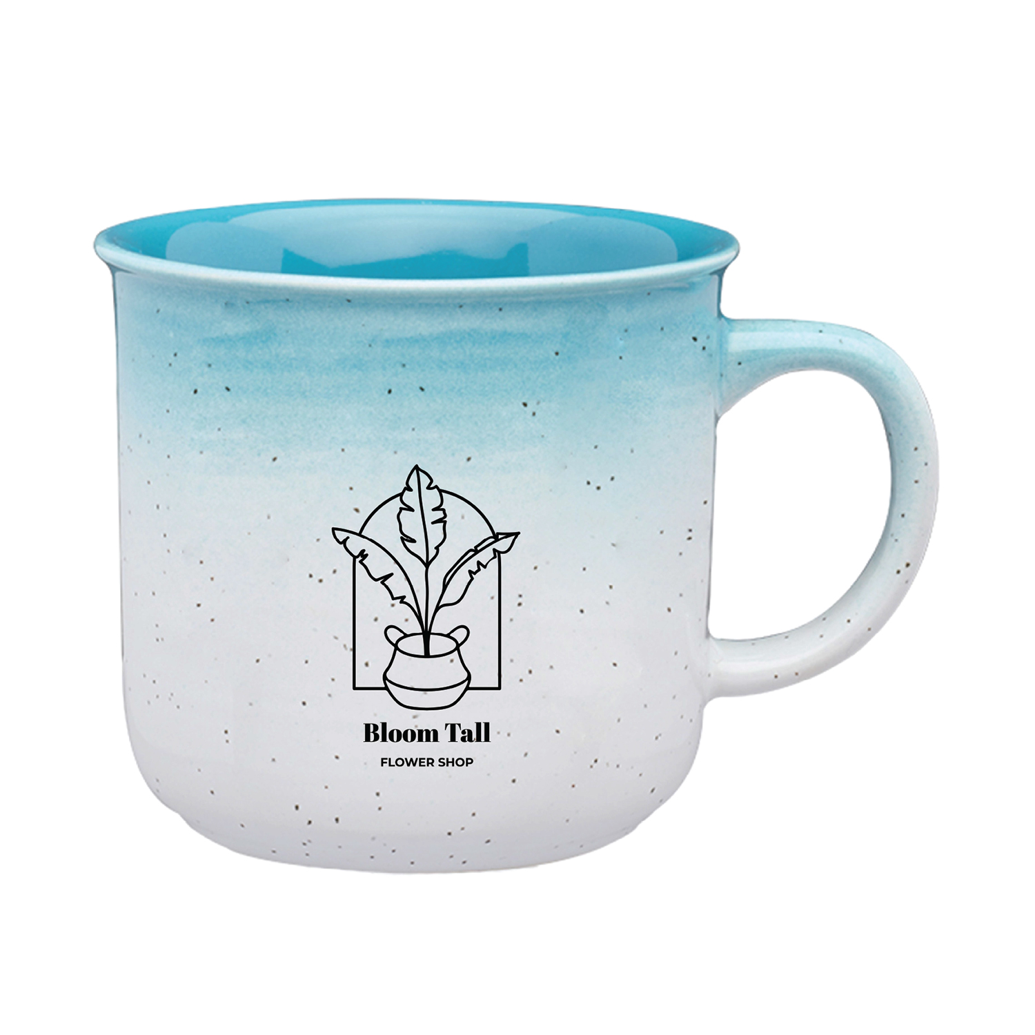 14 oz. Lucea Gradient Bistro Personalized Mugs(1 Color) 3