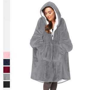 Oversized Blanket Hoodie Sweatshirt 4