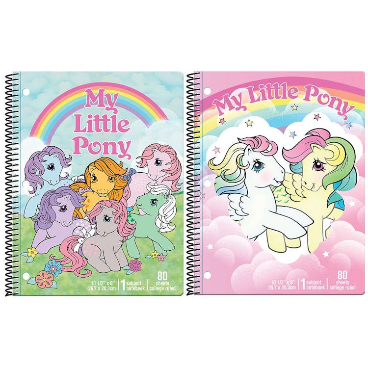 My Little Pony Spiral Bound Notebooks - Assorted 1