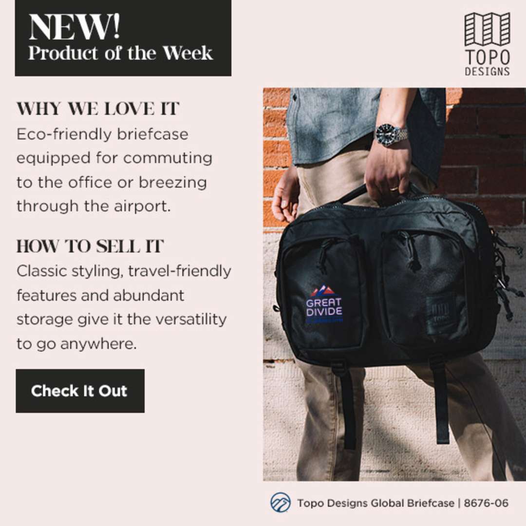 Topo Recycled Global Briefcase 105