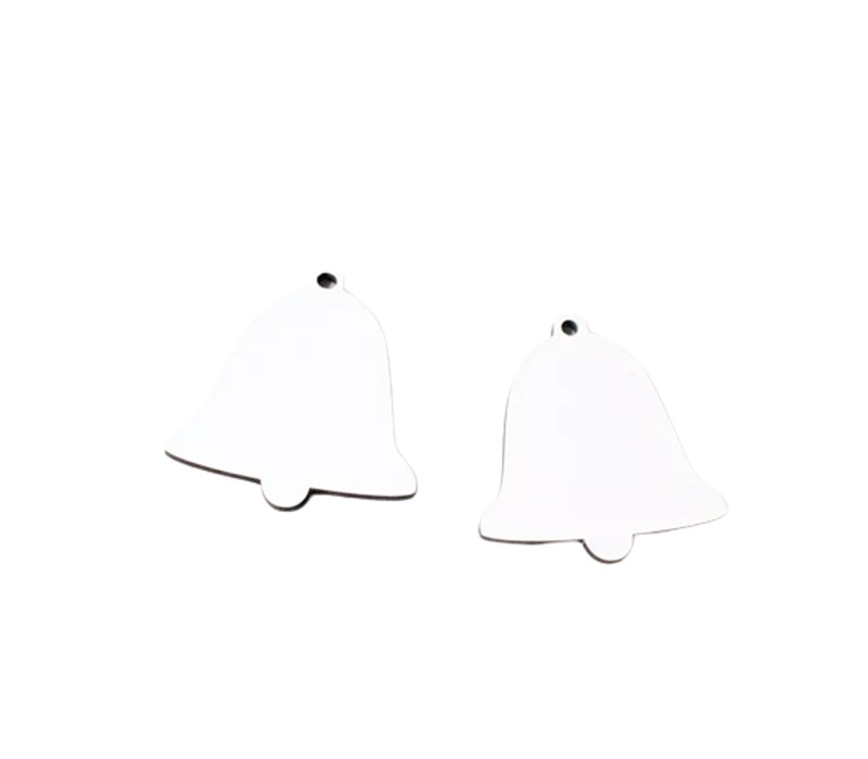 Bell MDF Christmas Ornament 2
