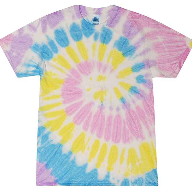 Tie-Dye 5.4 Oz., 100% Cotton Tie-Dyed T-Shirt 60