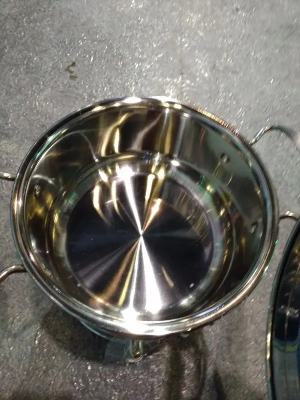 Stainless Steel Fondue Pot 6