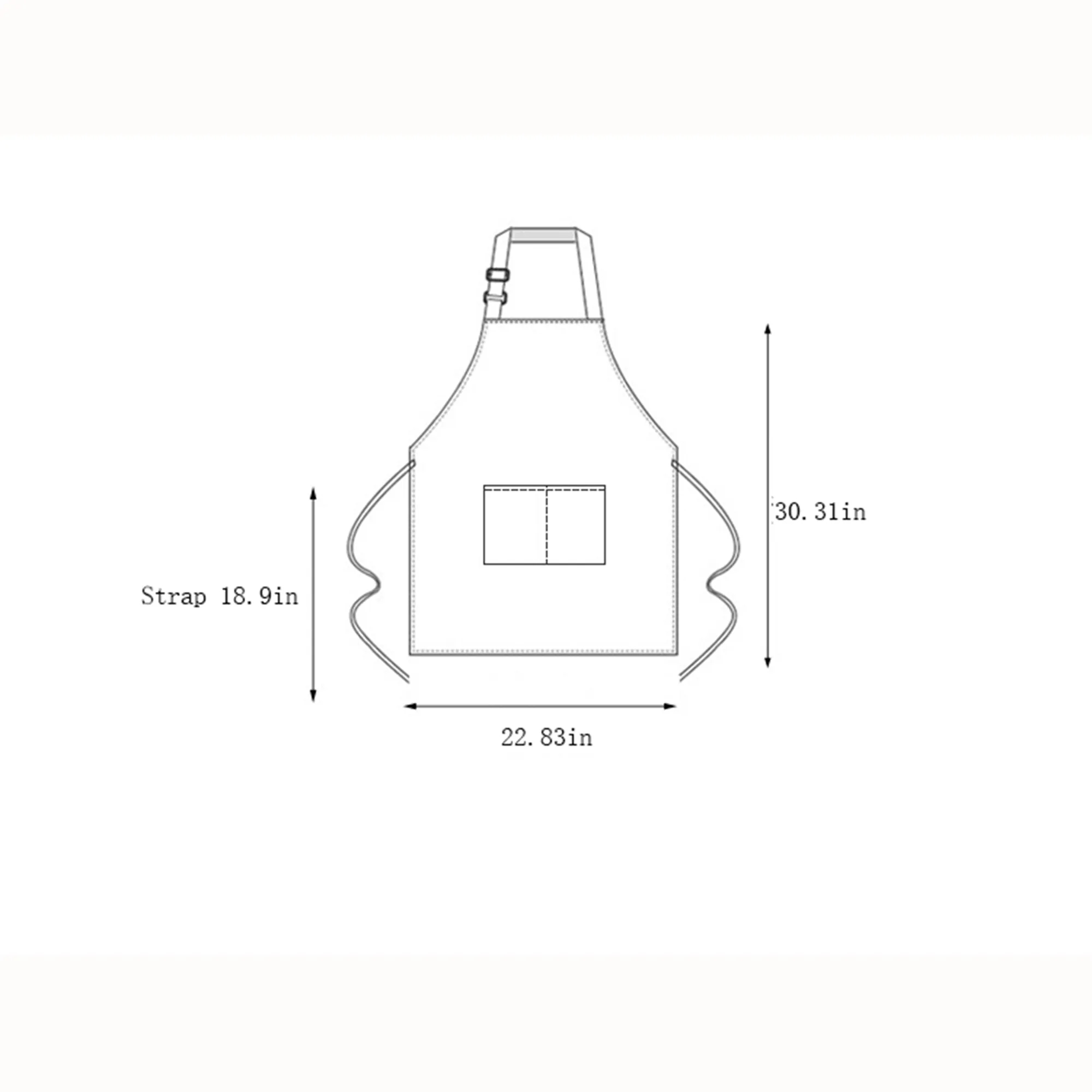 Custom Printed Kitchen/Cafe Waterproof Apron 3