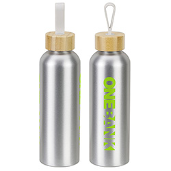 Asbury 24 oz Recycled Aluminum Bottle, custom water bottle with logo imprint 50