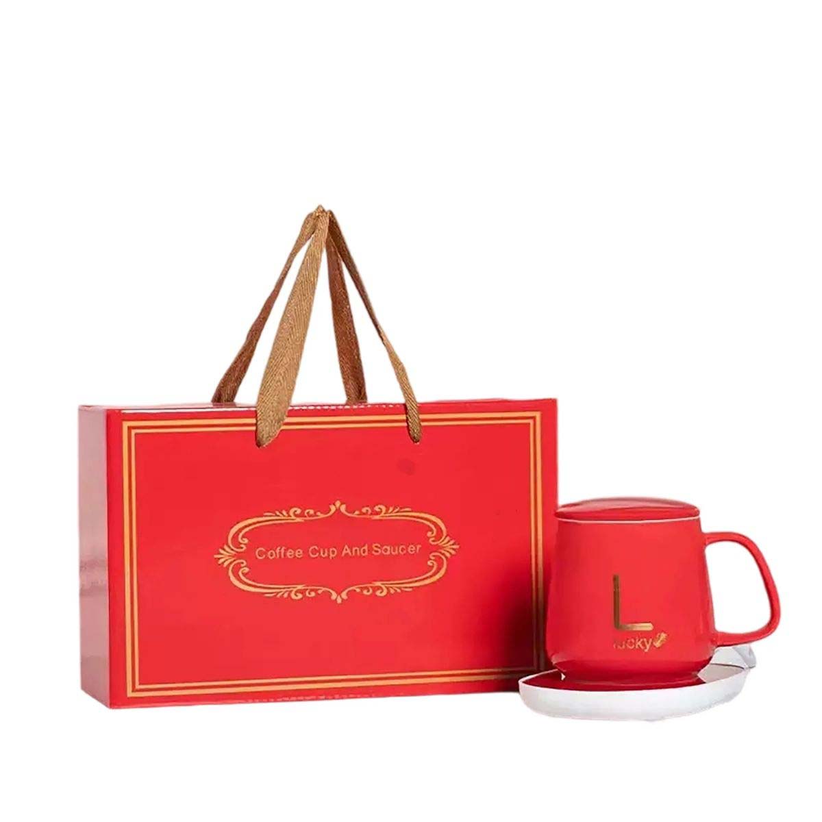Ceramic Cup Gift Set with Paper Box Package 5