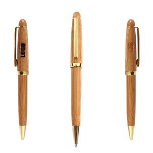 Bamboo Writing Twist Pen 2