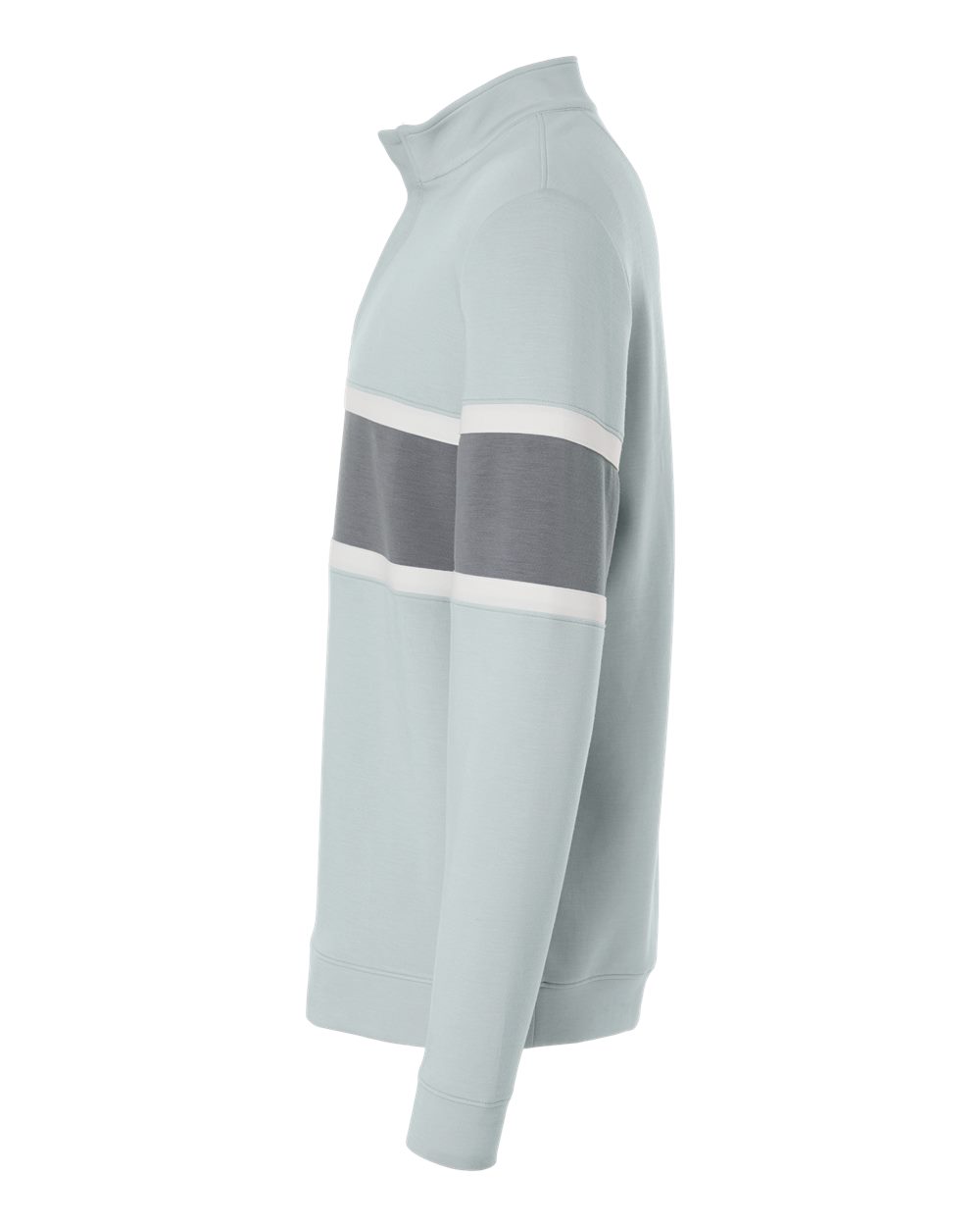 Men's Owen Quarter-Zip Colorblock Pullover - SWOQ500, custom hoodie or sweatshirt with logo imprint 10