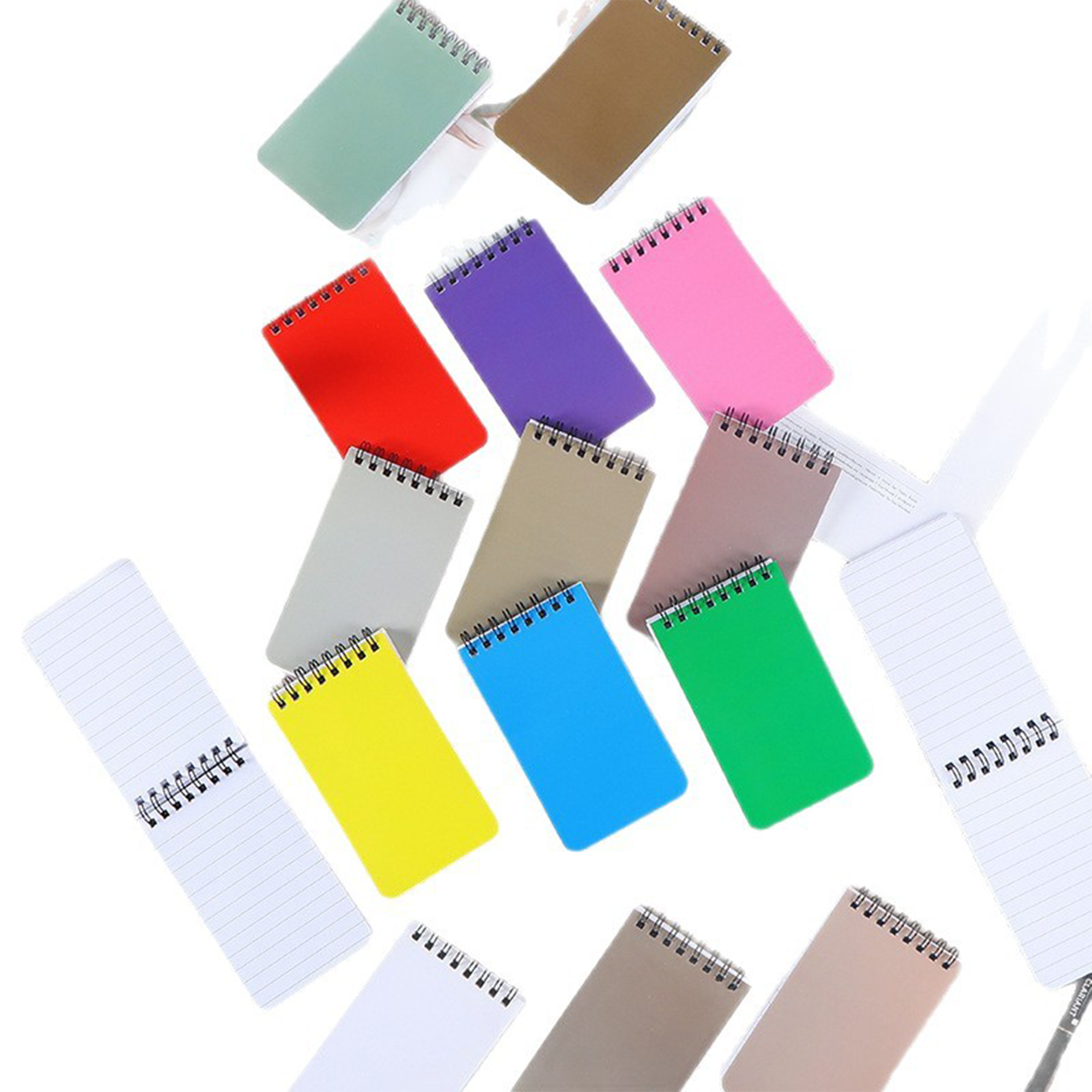 50 Sheets Portable Spiral Notebook 4