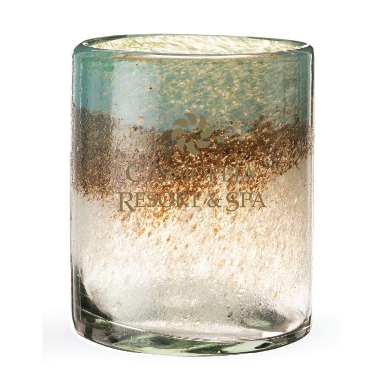 Twine Living® Playa Bonita Recycled Glass Tumbler, set of 2 3